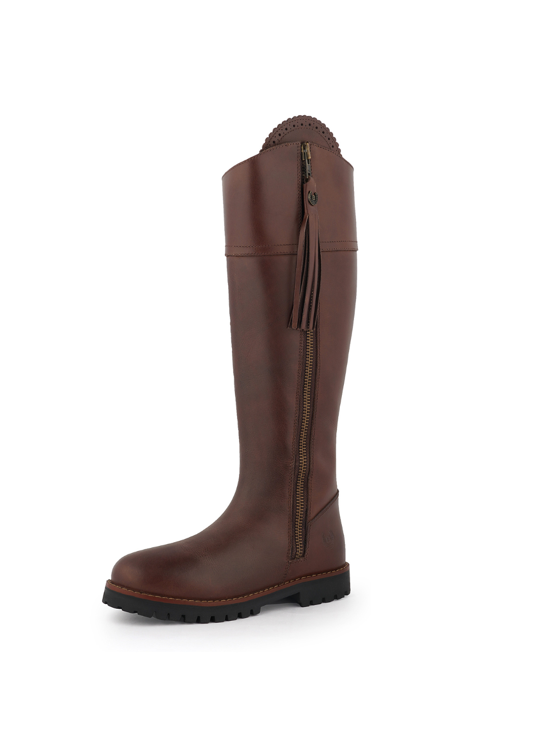 Denali Waterproof Tall Boot With Tassels Mahogany