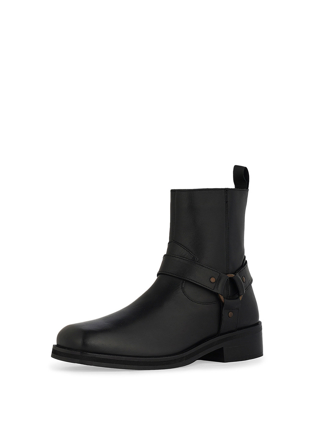 Cowboy Casual Ankle Boot Black - Main Image