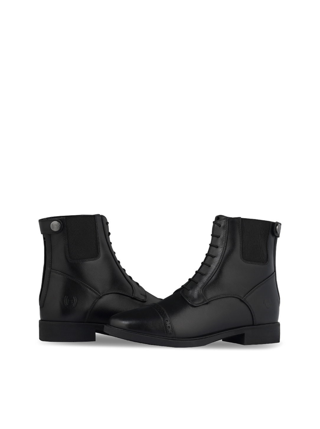 THOROUGH - Kids, Front lace ankle riding boots.